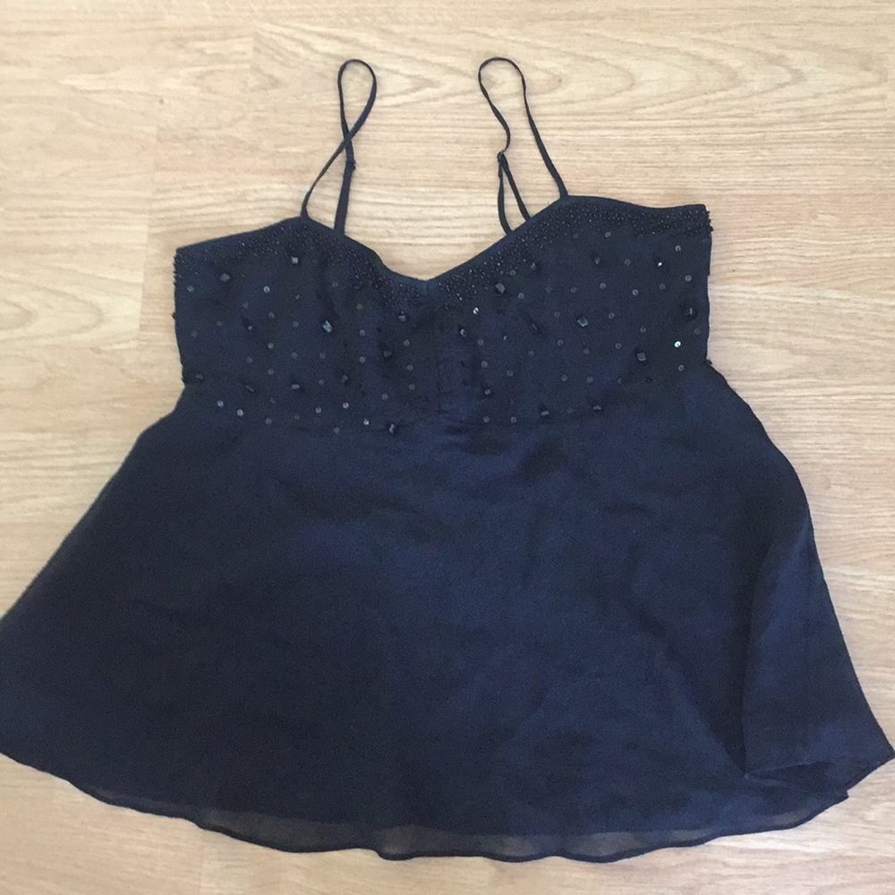 100% Silk Camisole Top  Medium